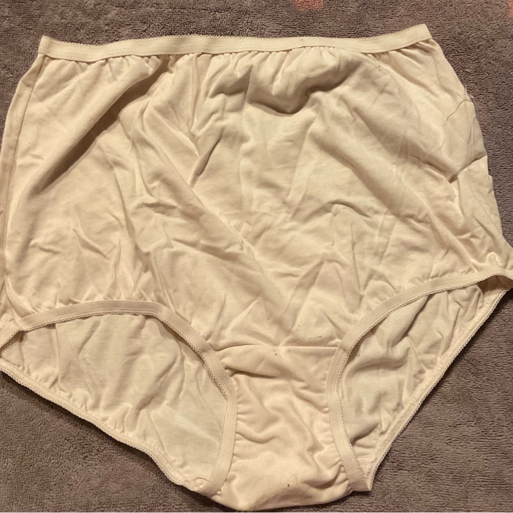 Vanity Fair 100% cotton brief size 7